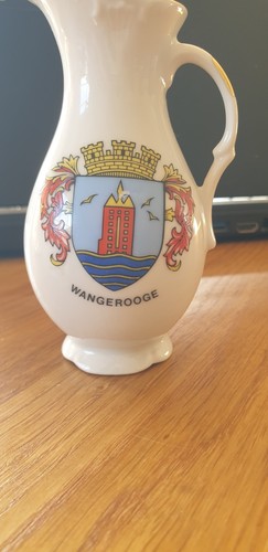 Porzellan andenken vase - porzellan,