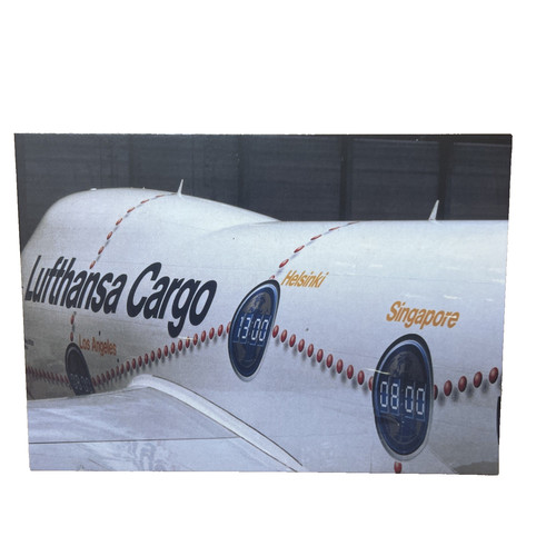 Postkarte flugzeug airline - postkarte,
