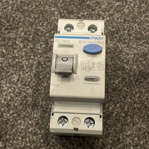 Hager cd280u rcd 80a - 80a, en