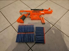 Nerf accustrike Serie, falconfire, 5 Pfeile und 90 Ersatzpfeile, ca. 32 cm lang
