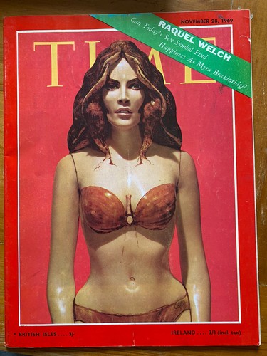 Time magazine 1969 raquel - magazine,