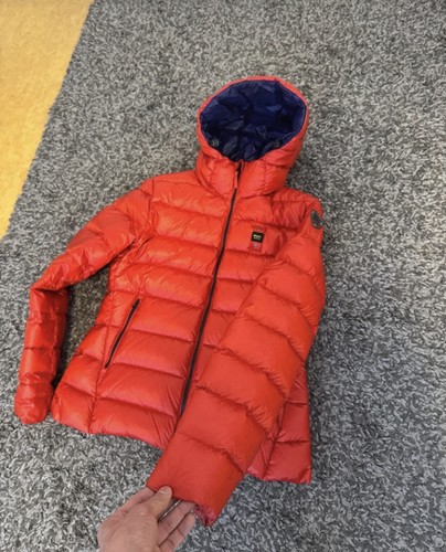 Blauer usa daunenjacke - daunenjacke, größe