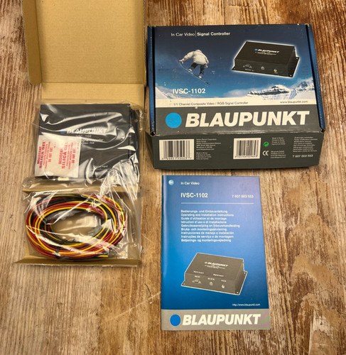 Car video signal controller - in,
