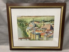 Orig. Aquarell Wasserburg am