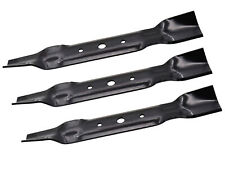 SECURA Messerset | 3 Messer | Kompatibel: John Deere L120, L130, L2048, L2548