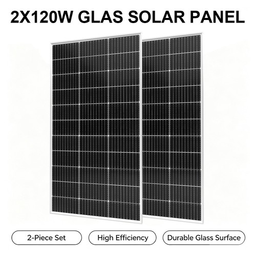 240w monokristallin solarmodul - 240w,