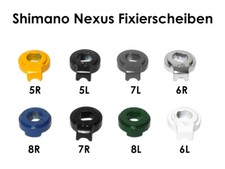 Shimano Alfine Nexus 3 7 8  Verdreh Sicherungs Fixier Unterleg Scheibe farbig