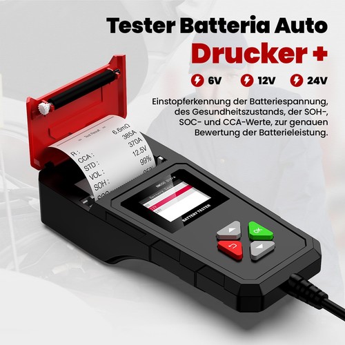 12v 24v batterietester kfz - 12v,