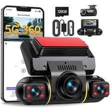 360° Panorama 4 Kanal Dashcam