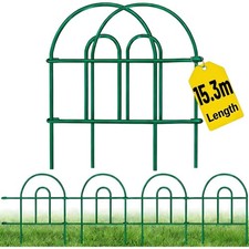 Gartenzaun Metall, 46cm x