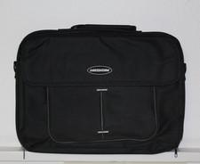 Medion Vintage Laptoptasche schwarz mit verstellbarem Gurt