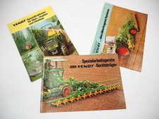 3x Original Prospekt Fendt 255