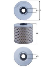 MAHLE Kraftstofffilter KX 34