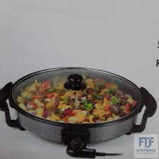 Tristar PZ-2963 Elektropfanne – Durchmesser: 30 cm – Antihaftbeschichtung