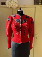 Trachten Strickjacke - Gr. 38