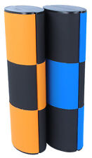 !NEU! Zauberetui / Logic / Change Medium lang Brillenetui schwarz - orange/blau