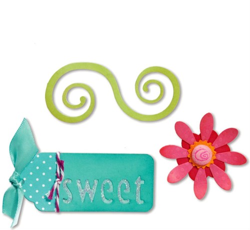 Sizzix sizzlits sweet - sweet, things