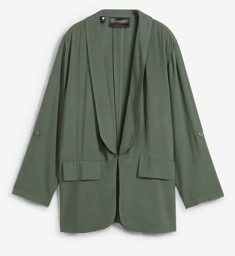 Blusenjacke mit taschen 46 - blusenjacke,