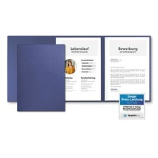 Bewerbungsmappen blau - 5,