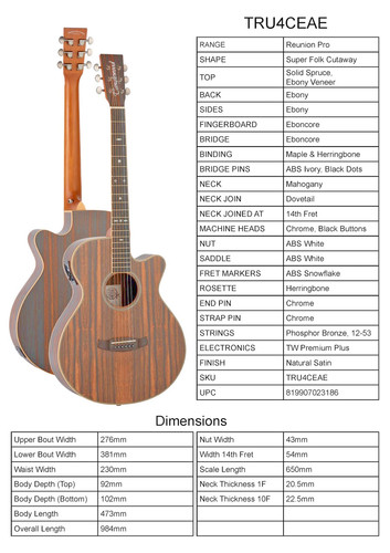 Gitarre tanglewood modell - tanglewood,,