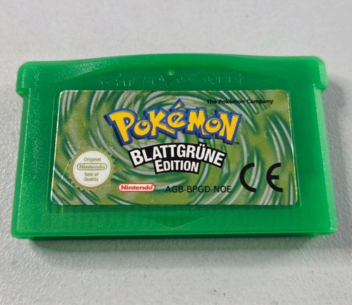 Pokémon blattgrüne edition - pokémon,