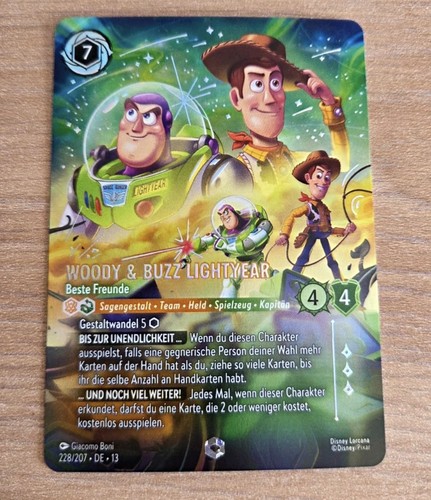 Disney lorcana woody buzz - lorcana,