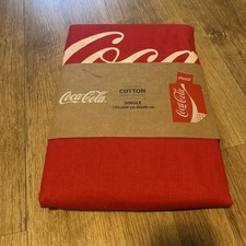 Coca Cola Bettwäsche-Set, 135x200 cm und 80x80 Cm