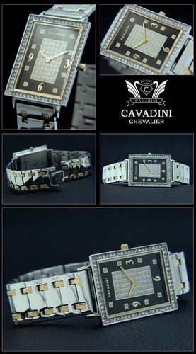 Herrenuhr cavadini designer - cavadini,