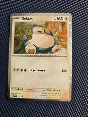 Pokemon relaxo svp 122 - pokemon, black