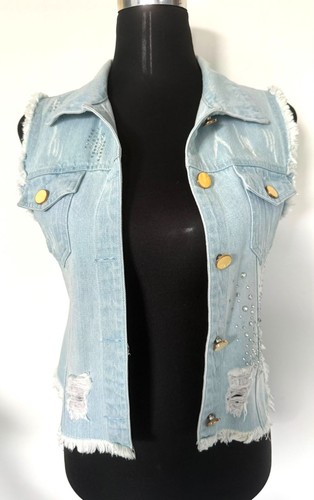 Mode jeansweste s - jeansweste, gr.