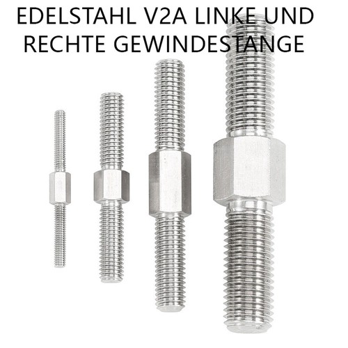 Linke und rechte gewindestange - rechte,
