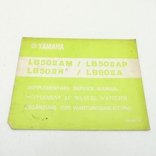 Original Yamaha LB 50 2 AM AP H A Zusatz Werkstatthandbuch C3991
