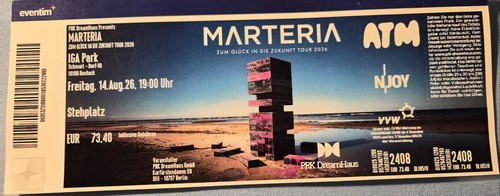 Ticket marteria zum glück - marteria,