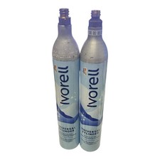 2x Ivorell CO₂ Universal Zylinder – 60L Kohlensäure Kartusche Leer