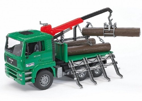 Bruder man holztransport lkw - man,