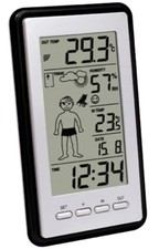 Technoline WS 9632 Wetter Tim digitale Funkwetterstation Außensensor Vorhersage