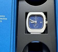 Adidas Originals Retro Wave Two Chrono Blau Weiß Unisex Armbanduhr 