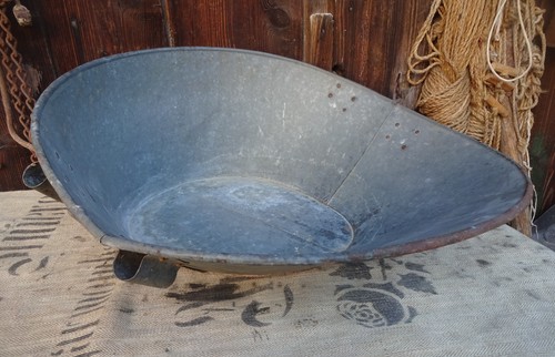 Alte zinkwanne getreide wanne - alte,