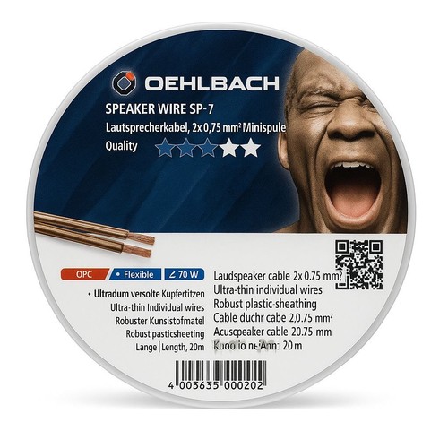 Oehlbach speaker wire 7 - speaker,