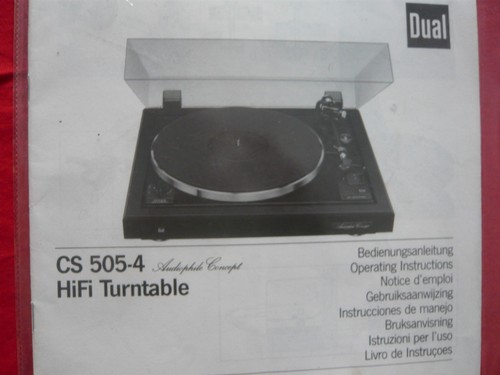 Dual plattenspieler 505 4 - plattenspieler, 505-4