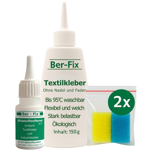 Ber fix set - ber-fix, textilkleber