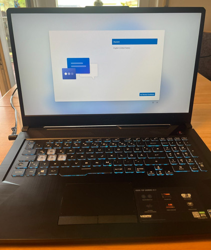 Asus tuf gaming laptop a17 - tuf,