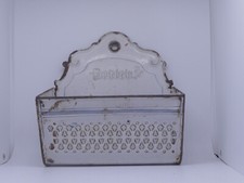 Zwiebeltopf antik Emaille