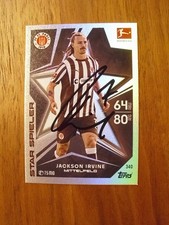Match Attax BL 25/26  Jackson IRVINE  FC ST.Pauli  original signiert