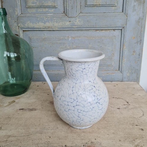 C2046 emaille vase - vase,