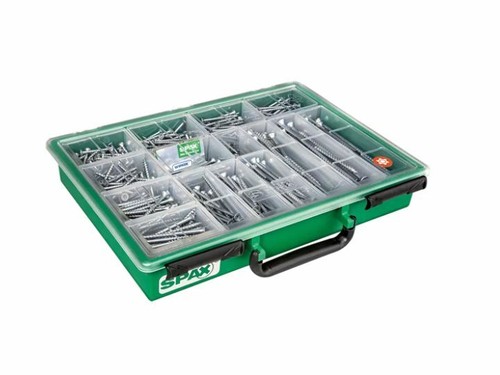 Spax sortiment koffer 14 - sortiment, koffer,