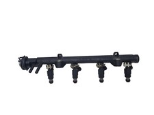 VW Golf 3 1H 1,4 AEX 60PS Einspritzleiste Einspritzdüsen 030133319G 0280155731