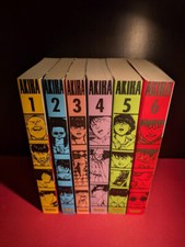 Akira - Band 1 bis 6 ( komplett ) auf Deutsch Carlsen Manga Katsuhiro Otomo