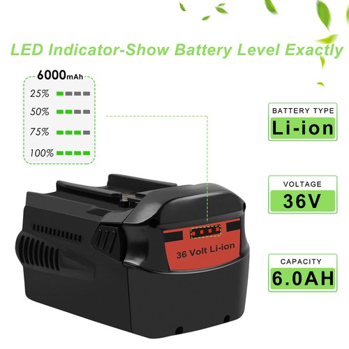 0ah 36v ionen akku - 6.0ah, li-ionen