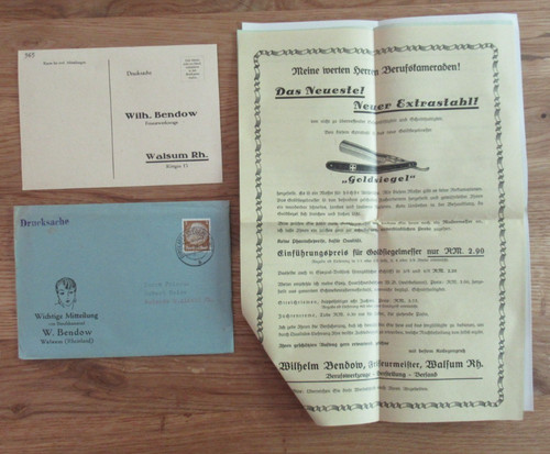 Alte werbung friseur für - friseur,